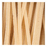 Creativ Company Chenille, L: 30 cm, Stärke 6 mm, beige, 50 Stück 1 Box