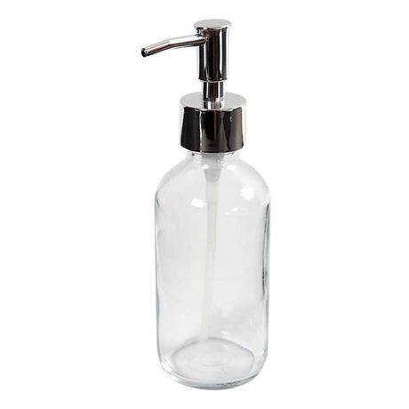 Kreativunternehmen https: www.cchobby.nl Seifenpumpe-h-19-3-cm-d-6-3-cm-230-ml-clear-1-piece