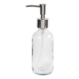 Creativ Company Seifenpumpe, H: 19,3 cm, T 6,3 cm, 230 ml, klar, 1 Stück
