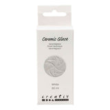 Creativ Company Keramikglasur, 984-1101 °C, deckend, weiß, 60 ml 1 Flasche
