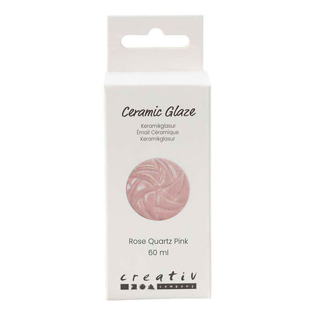 Creativ Company Keramikglasur 984-1101 c deckend rosa – 60 ml