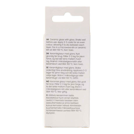 Creativ Company Keramikglasur 984-1101 c deckend rosa – 60 ml