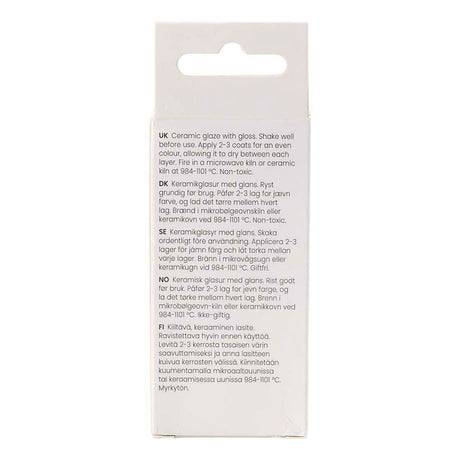 Creativ Company Keramikglasur, 984-1101 °C, deckend, Country Blue, 60 ml 1 Flasche