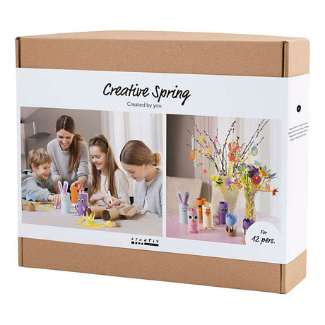 Creativ Firmengruppe Set Kreativ Frühling, Frühlingsfarben, 1 Box