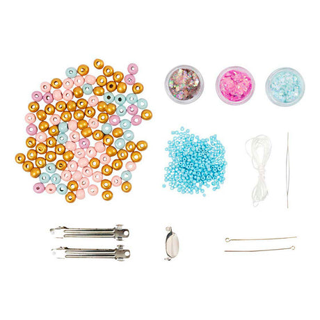 Kreativunternehmen https: www.cchobby.nl mini-hobbyset-jewelry-necklace-bracelet-clips-brooch-blue-lightblue-pastel-pink-1-box