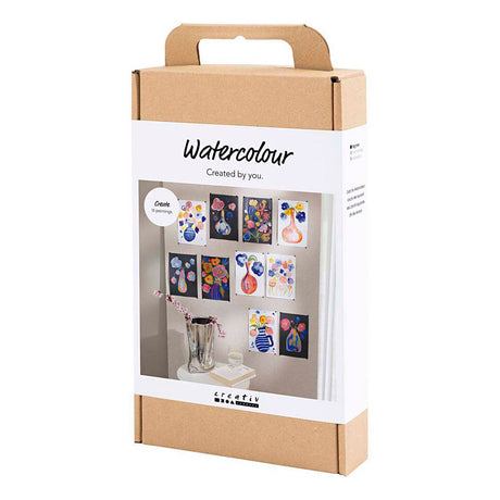 Creativ Company Hobby-Set Aquarell in verschiedenen Farben