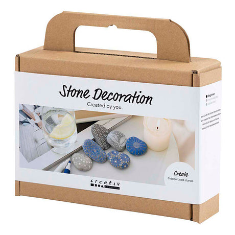 Kreativunternehmen https: www.cchobby.nl mini-hobbyset-steen decoration-blue-1-box