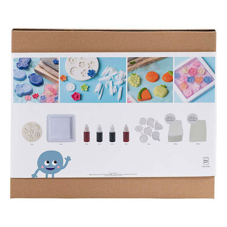 Kreativunternehmen https: www.cchobby.nl Gruppe Set-Seifenherstellung-blau-grün-orange-rosa-1-Box