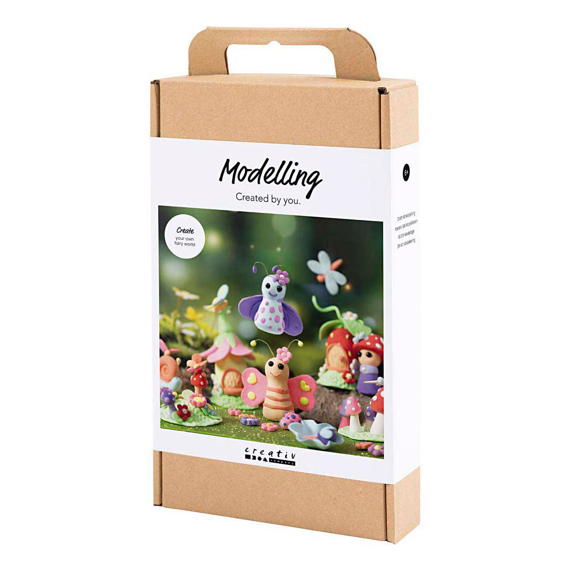 Creativ Company Hobby-Set Elfenmodellierung in Pastellfarben