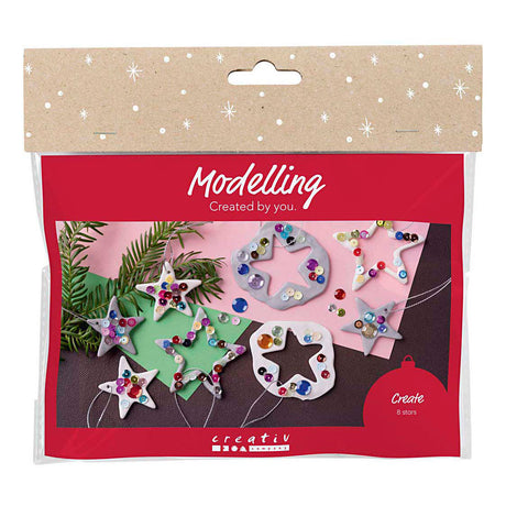 Kreativunternehmen https: www.cchobby.nl mini-hobbyset-boetseren-stars-zilver-wit-1-doos