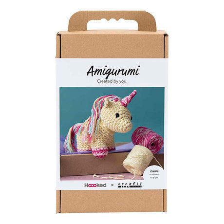 Kreativunternehmen https: www.cchobby.nl hobbyset-amigurumi-unicorn-rainbowcolors-1-box