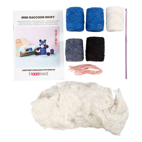 Kreativunternehmen https: www.cchobby.nl hobbyset-amigurumi-raccoon-black-blue-1-doos