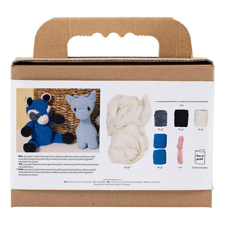 Kreativunternehmen https: www.cchobby.nl hobbyset-amigurumi-raccoon-black-blue-1-doos