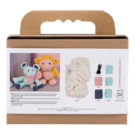 Kreativunternehmen https: www.cchobby.nl hobbyset-amigurumi-mouse-mint-1-doos