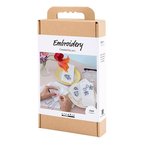 Kreativunternehmen https: www.cchobby.nl hobbyset-embroidery-napkins-off-white-1-doos