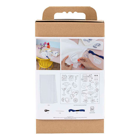 Kreativunternehmen https: www.cchobby.nl hobbyset-embroidery-napkins-off-white-1-doos