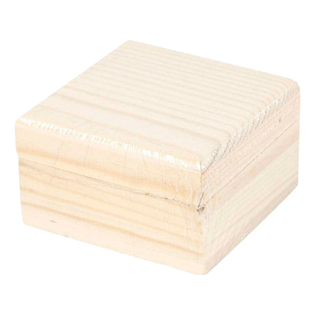 Creativ Company Schmuckkästchen, Maße 6x6x3,5 cm, 1 Stück
