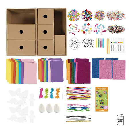 Creativ Company My Craft Station Dekoration, verschiedene Farben, 1 Box