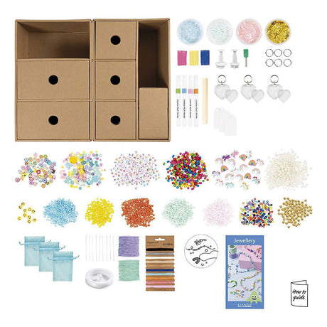 Creativ Company My Craft Station Schmuck, verschiedene Farben, 1 Stück 1 Box