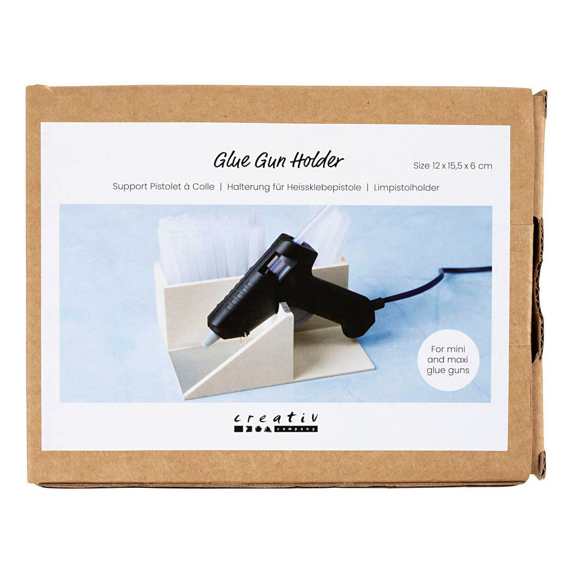Https: www.cchobby.nl Klebepistolenhalter-Größe-12x15-5x6-cm-1-Stück-1-Box