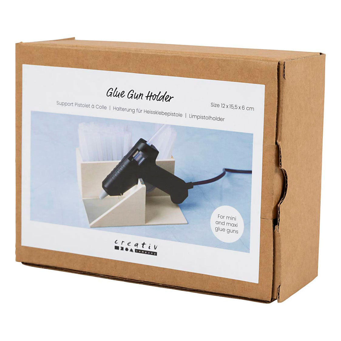 Https: www.cchobby.nl Klebepistolenhalter-Größe-12x15-5x6-cm-1-Stück-1-Box