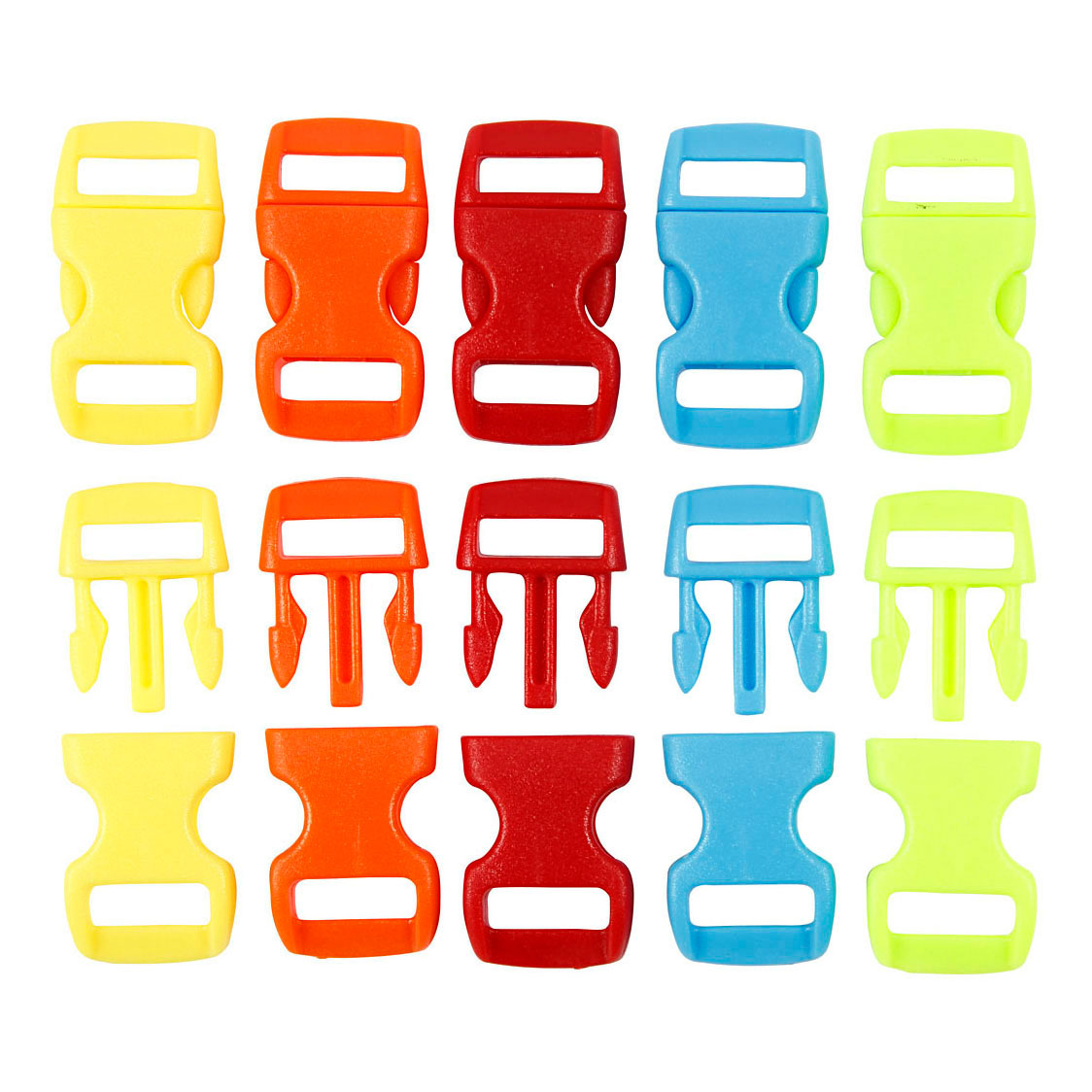 Kreativunternehmen https: www.cchobby.nl click-closure-l-29-mm-b-15-mm-hole size-3x11-mm-various-colors-100-piece-1-box