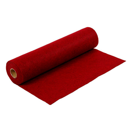 Creativ company hobbyvilt gemelleerd 45cm rood - 5 meter