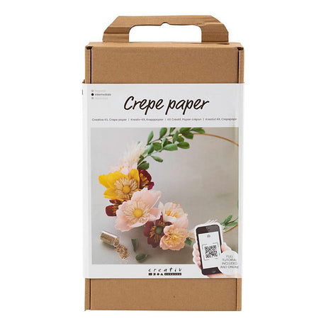 Kreativunternehmen https: www.cchobby.nl hobbyset-crepe-paper-wreath-crepe-ratio-180-1-box