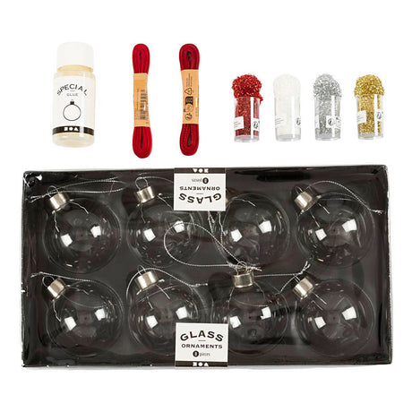 Kreativunternehmen https: www.cchobby.nl hobbyset-christmasballs-glitter-1-doos