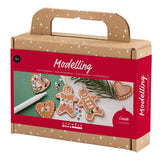 Creativ Company Modellbau-Hobby-Set, kleine Tortenfiguren, mittelbraun, 1 Box