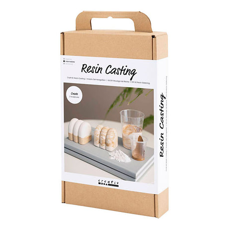 Creativ Company Hobby-Set Kunstharzguss, Figur, Beige, gebrochenes Weiß, 1 Box
