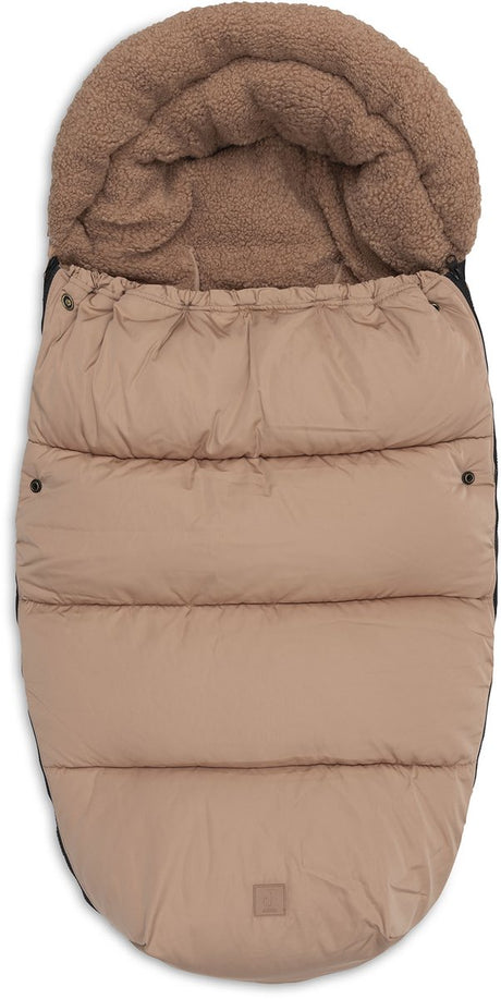 Jollein voetenzak buggy kinderwagen puffed light terra