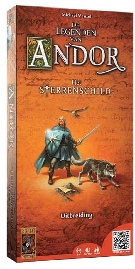999Games 999 Games The Legends of Andor: The Star Shield Erweiterungsbrettspiel – kooperatives Spiel