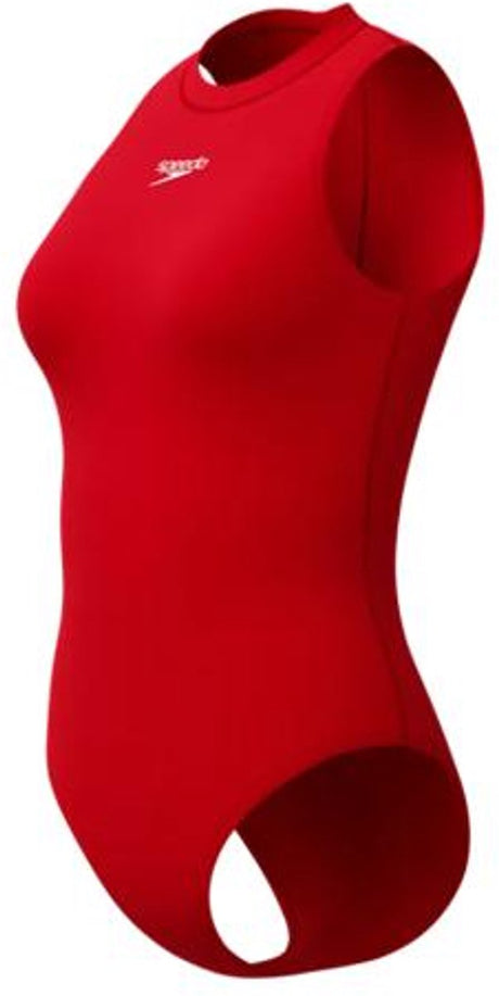 Speedo Endurance+ Hydra Suit Damen Sportbadeanzug - Rot