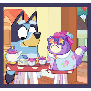 Trefl puzzel 10 in 1 story of bluey | 2 stuks