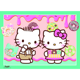 Puzzle Hallo Kitty 4 in 1 100 Teile | 2 Stk