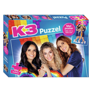 K3-Puzzle – 30,5 x 21,5 cm – 104 Teile