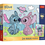 Trefl puzzel dromen met stitch 24 maxi | 2 stuks