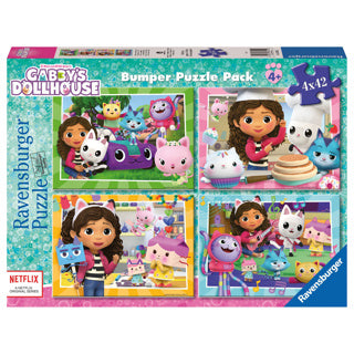 Puzzle Gabbys Puppenhaus 4 x 42 Teile