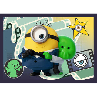 Trefl puzzel 4 in 1 the minions 3 12-15-20-24 stuks | 2 stuks