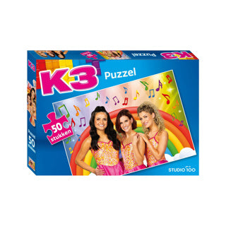 K3 Puzzle - Meerjungfrauenkleid, 50 Teile.