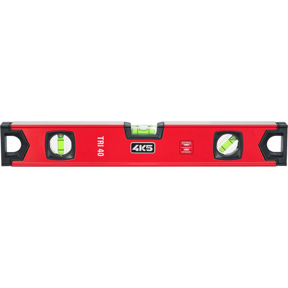 4k5 tri 40 | Wasserwaage mit 45°-Libelle 40 cm - 603.115-40