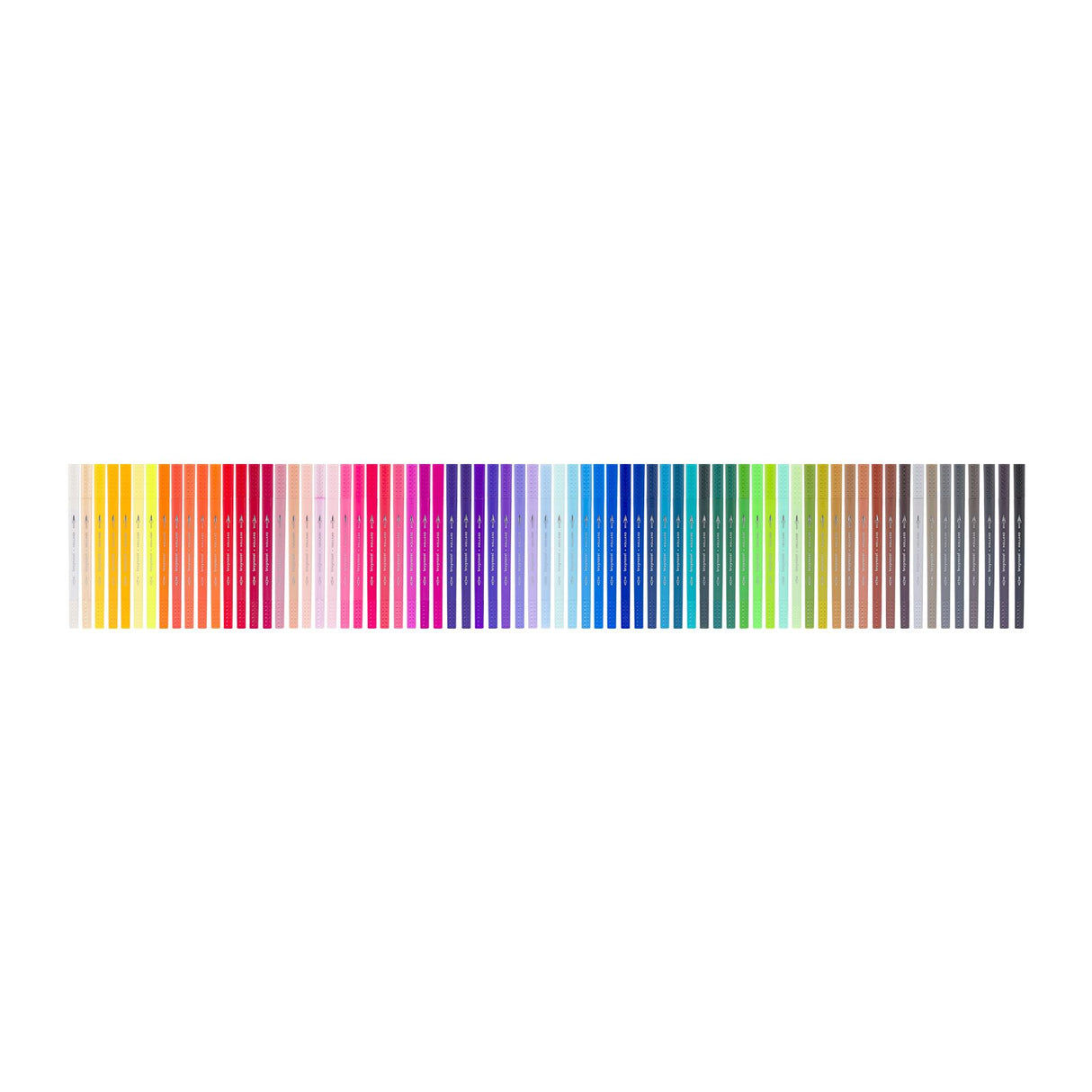 Bruynzeel Creatives Fineliner-Pinselstift-Set, 72 Farben