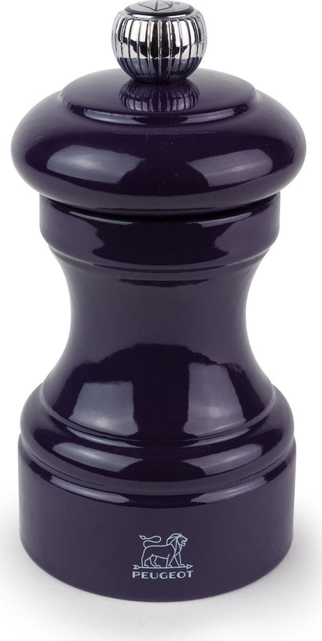 Peugeot Bistro Pfeffermühle 10 cm – Aubergine – PEFC-Holz