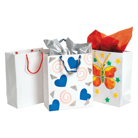 Färben - Dekorieren Sie Ihre eigene Geschenktüte, 24..