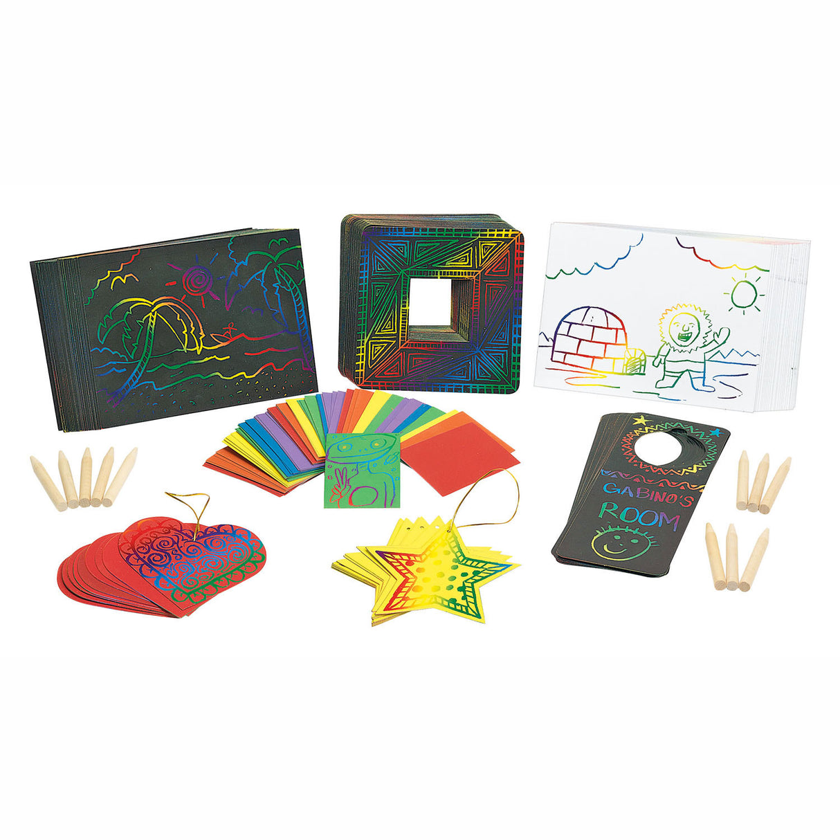 Farbkörper Mega Craft Set Kraskunst, 166dlg.