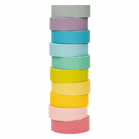 Colorations – Washi Tape Pastellfarben, 10er-Set