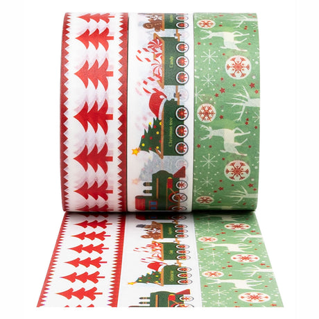 Colorations - Washi Tape Weihnachten 3 Rollen, 5 mtr.