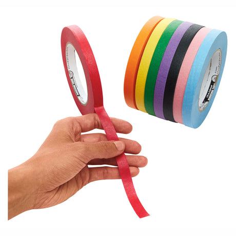 Colorationen - Abdeckband 8 Farben - 55 Meter pro Farbe