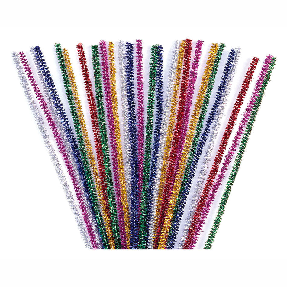 Colorationen - Chenilledraht-Glitzer, 100 Stk.